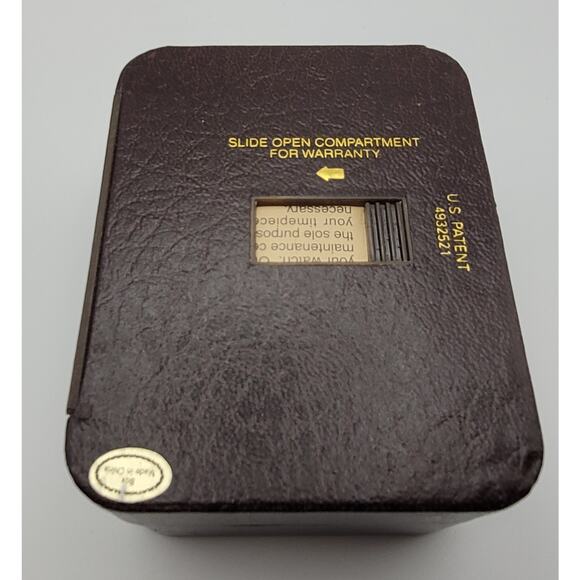 Eagle Ridge Quartz 12/24 Hour Belt Loop Watch in Original Case Box - Picture 7 of 16